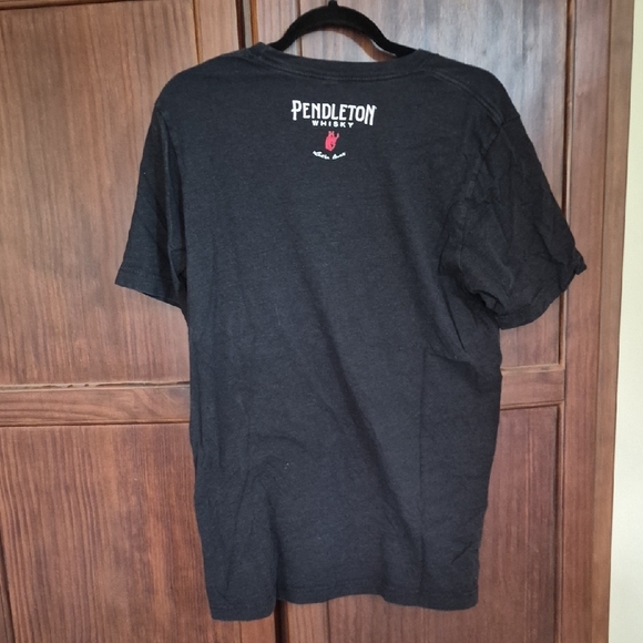 Pendleton Black Tee with Red Rodeo Rider Graphic - Picture 4 of 4